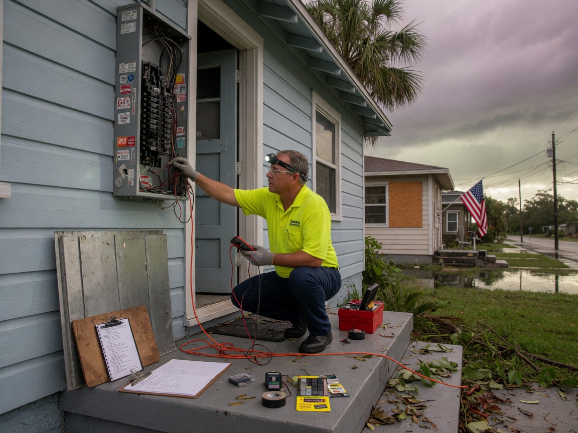 Hurricane Season Electrical Checks for Dunedin Homes